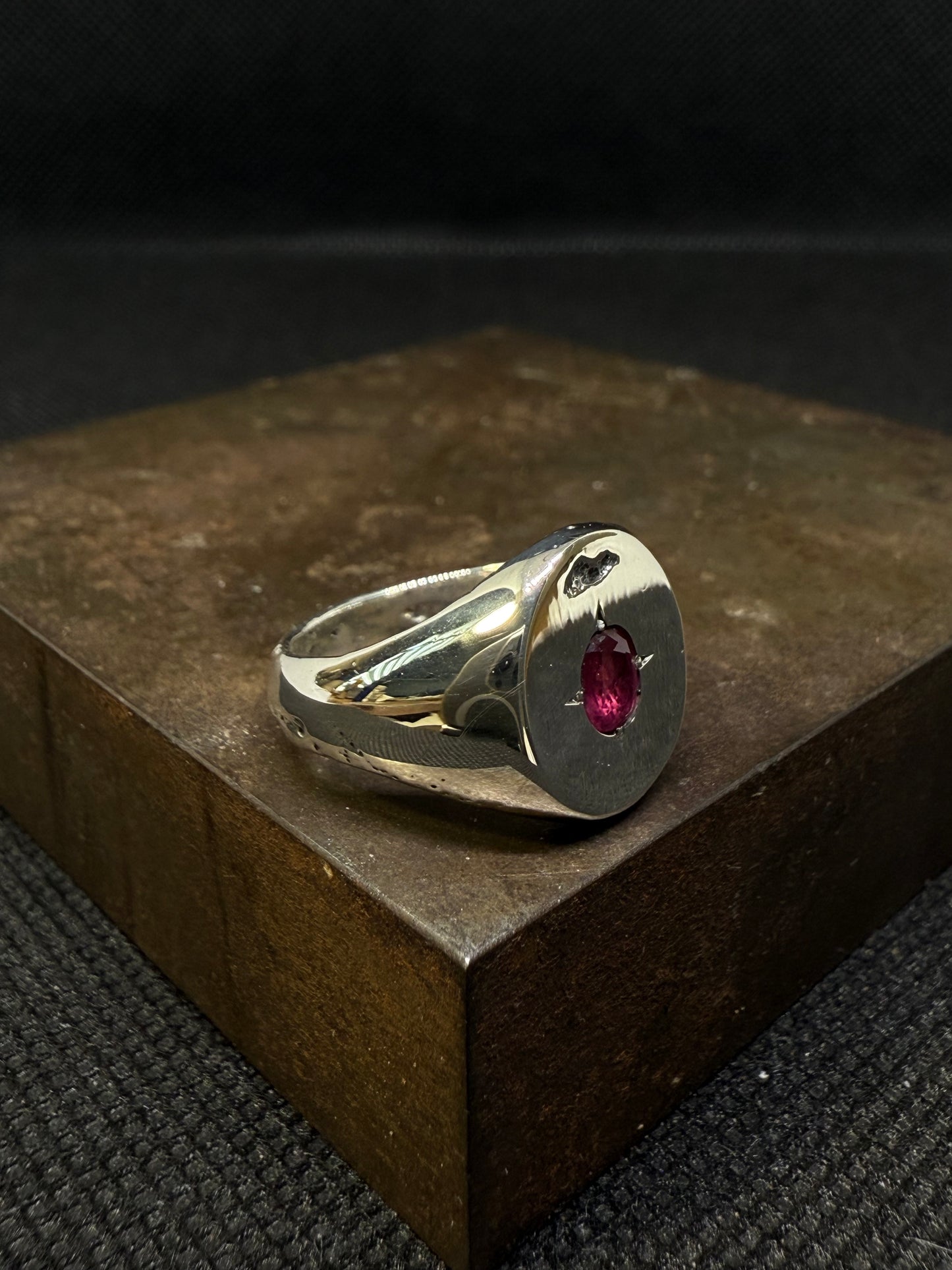 Chevalière Rubis