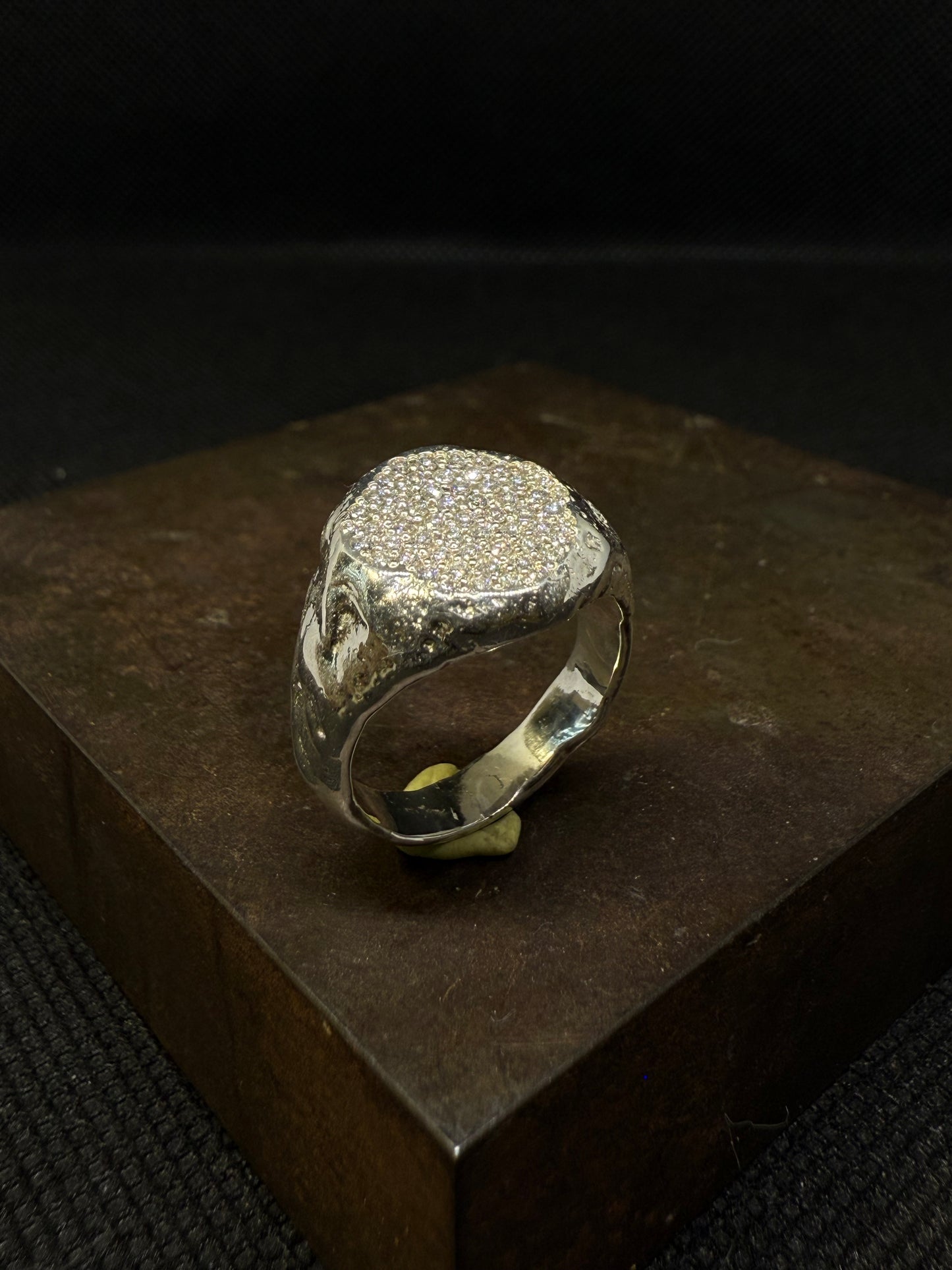 Chevalière Brutus Moissanite