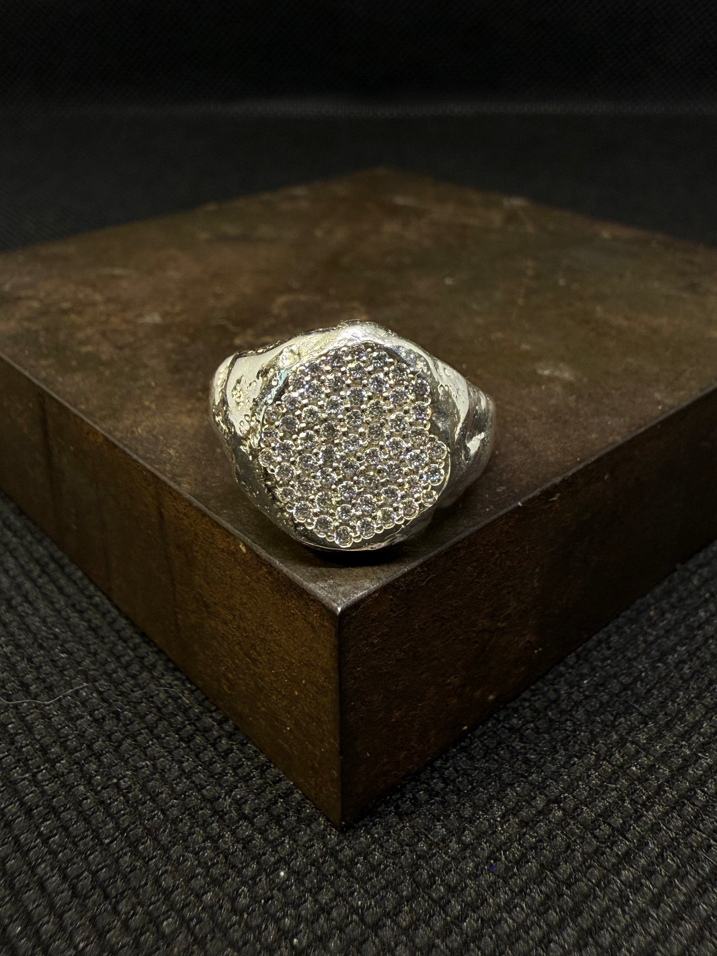 Chevalière Brutus Moissanite