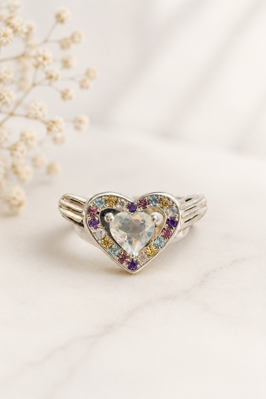 Bague Sailor Moon pierre de Lune