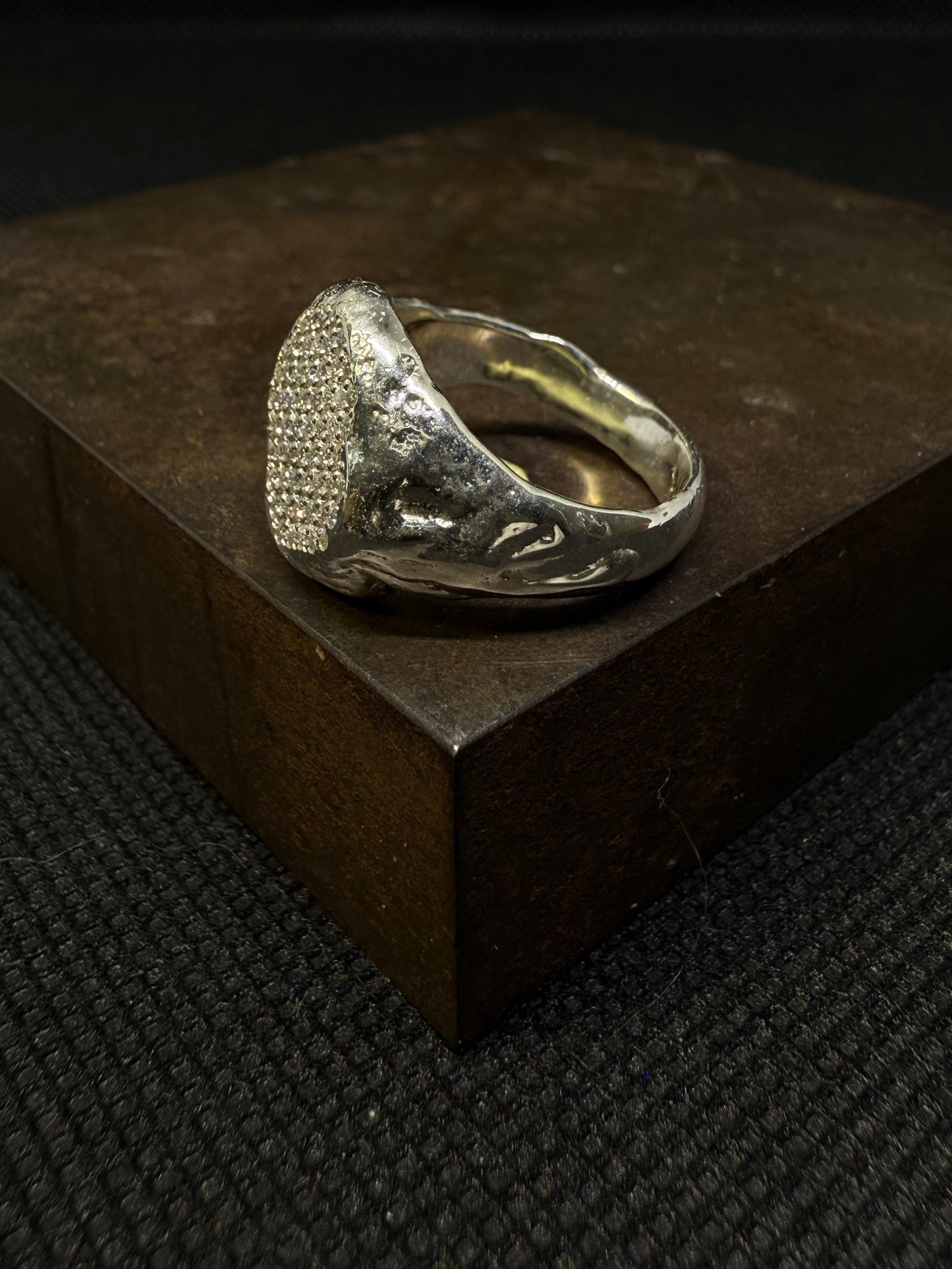 Chevalière Brutus Moissanite