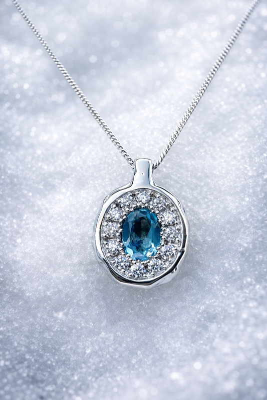 Pendentif Topaze naturel