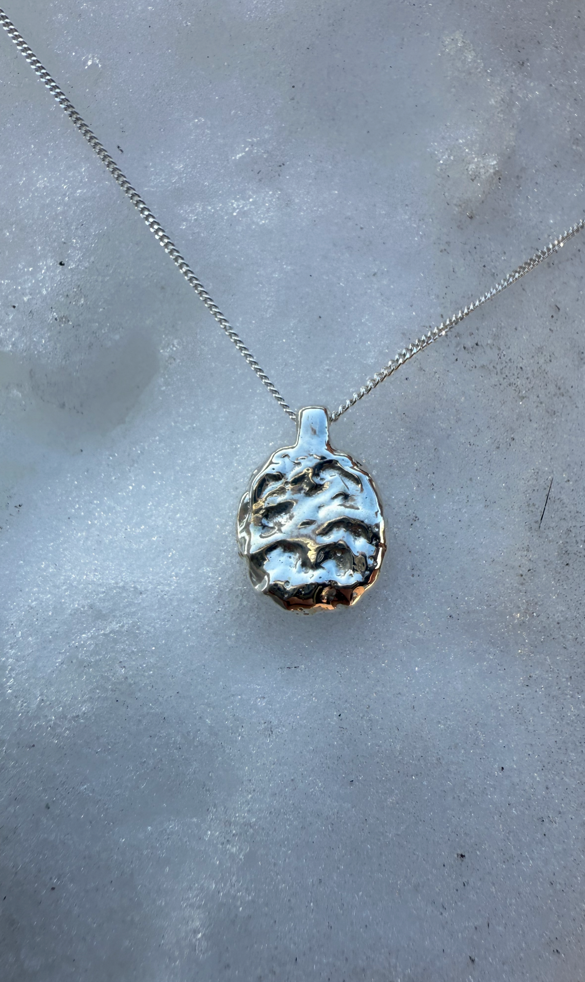 Pendentif Grenat Naturel