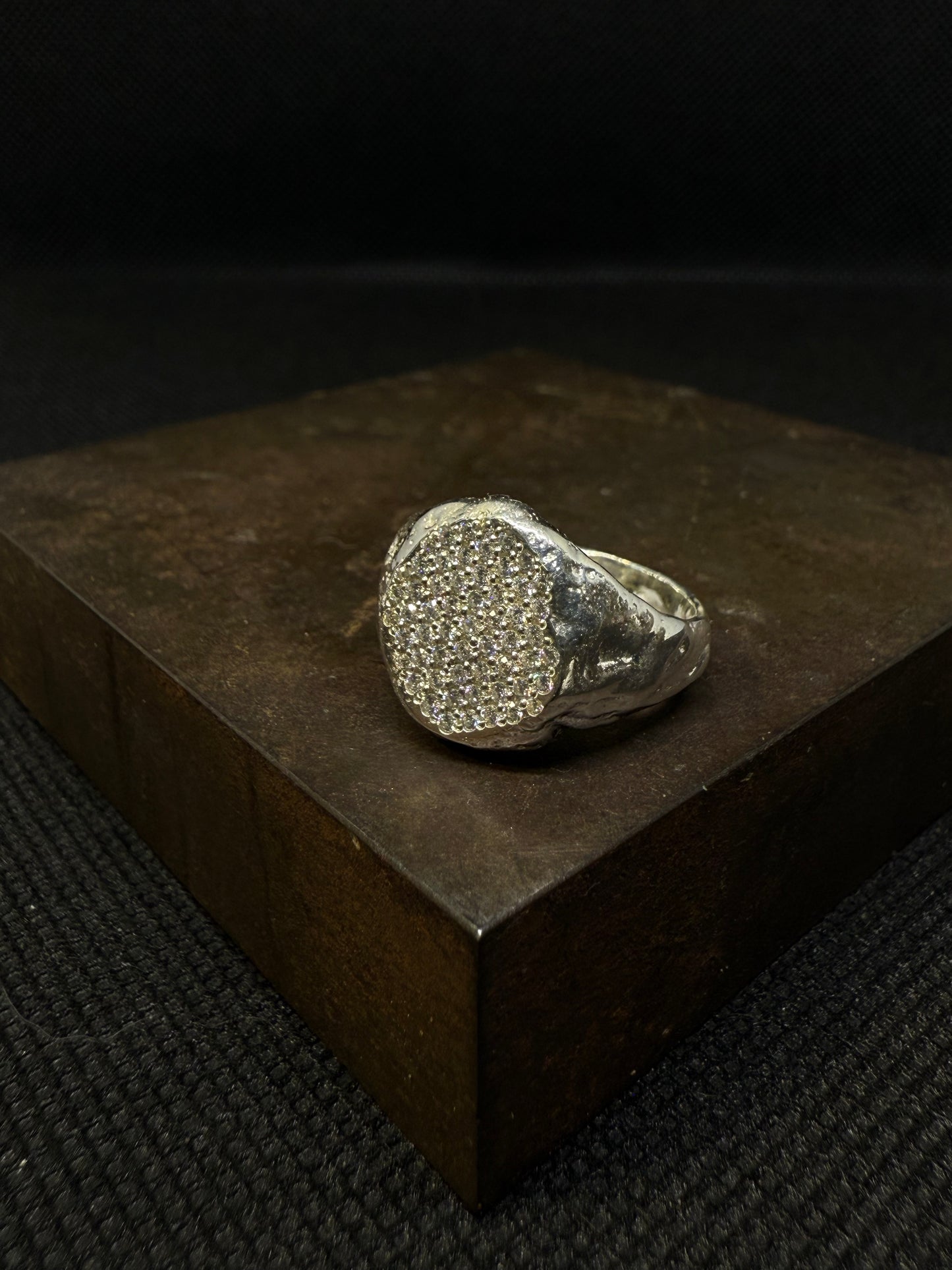 Chevalière Brutus Moissanite